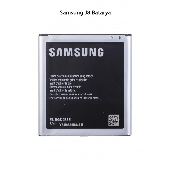 Samsung Galaxy J8 Telefonlarla Uyumlu Batarya 3000 mAh