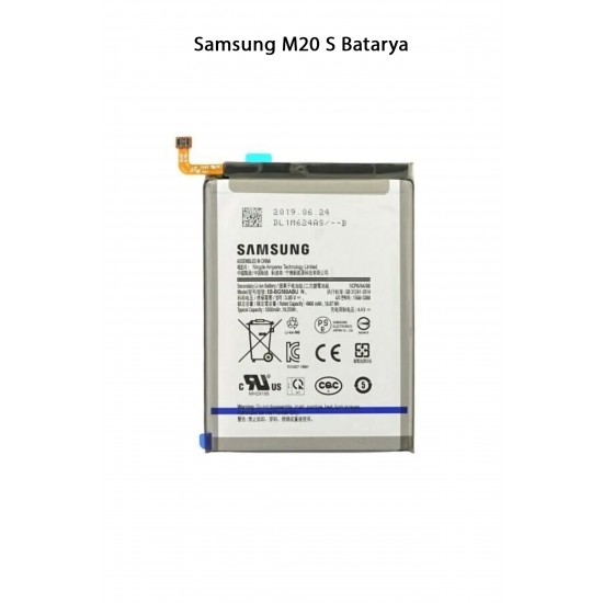 Samsung M20 S Telefonlarla Uyumlu Batarya 5000 mAh