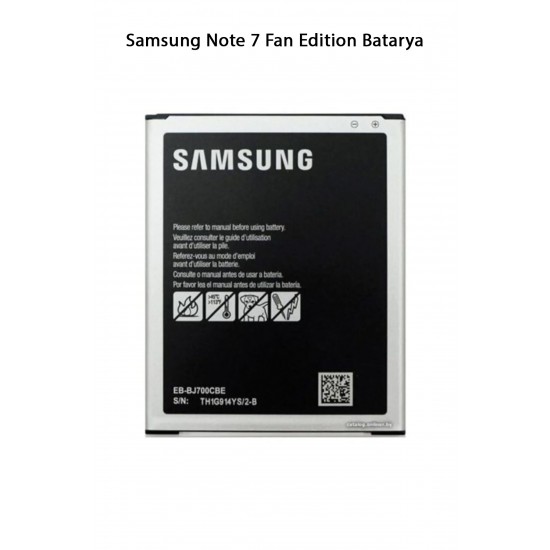 Samsung Note 7 Fan Edition Telefonlarla Uyumlu Batarya 3200 mAh