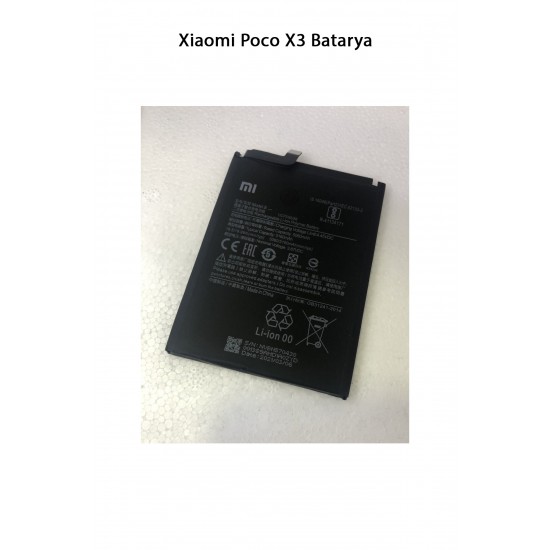 Xiaomi Poco X3 Telefonlarla Uyumlu Batarya 5160 mAh