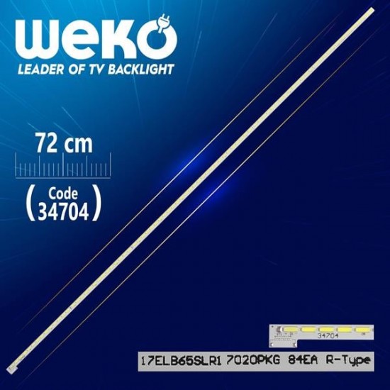 65İNCH 17ELB65SLR1 7020PKG 84EA R-TYPE REV0.1 150409 - 72 CM 84 LEDLİ - (WK-161) SOKETSİZ