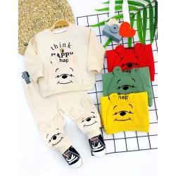 9-12-18-24 Ay Pohh Desenli Uzun Kollu Sweat 2li Kız Erkek Bebek Takımı 9-12-18-24 Ay Pohh Desenli Uzun Kollu Sweat 2li Kız Erkek Bebek Takımı