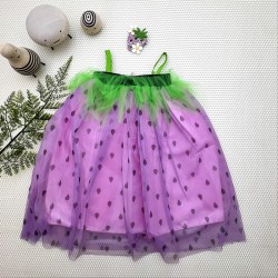 2-3-4 Yaş Askılı Çilek Kostüm Kız Çocuk Elbise 2-3-4 Yaş Askılı Çilek Kostüm Kız Çocuk Elbise