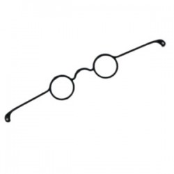 Amigurumi Gözlük 5 Adet Siyah