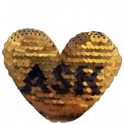 Aplike Ütü İle Yapışan Aşk Yazılı Pullu Sarı Arma 4x4 Cm Aplike Ütü İle Yapışan Aşk Yazılı Pullu Sarı Arma 4x4 Cm