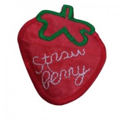 Aplike Ütü İle Yapışan Büyük Çilek Desen Aplike Ütü İle Yapışan Büyük Çilek Desen