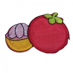 Aplike Ütü İle Yapışan Domates Desen Aplike Ütü İle Yapışan Domates Desen