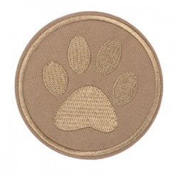 Aplike Ütü İle Yapışan Kahve Pati Arma 5 Cm Aplike Ütü İle Yapışan Kahve Pati Arma 5 Cm