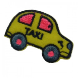 Aplike Ütü İle Yapışan Taxi Arma 3x2,5 Cm Aplike Ütü İle Yapışan Taxi Arma 3x2,5 Cm