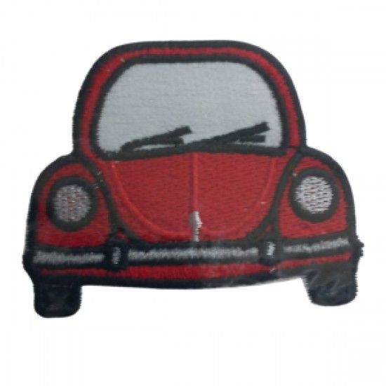 Aplike Ütü İle Yapışan Vosvos Kırmızı Arma 3 Cm