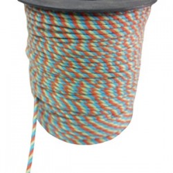 Bileklik İpi, Hediye Paketleme İpi, Şans, Bereket, Aşk, Şifa, Güç 10 Mm Pamuk  10 Metre Yeşil