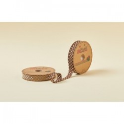 Biye Büyük Puanlı Katlı A20 Kahverengi 2 Cm 25 Metre %65 Koton %35 Polyester