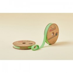 Biye Koton Katlı D09 Yeşil 2 Cm 25 Metre %65 Koton %35 Polyester