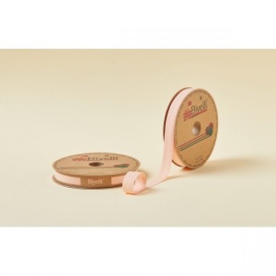 Biye Koton Katlı D45 Somon 2 Cm 25 Metre %65 Koton %35 Polyester