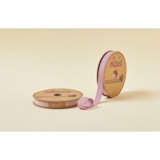 Biye Koton Katlı D58 Gül Kurusu 2 Cm 25 Metre %65 Koton %35 Polyester