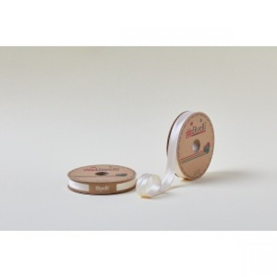 Biye Saten Katlı 036 Koyu Krem 2 Cm 25 Metre %100 Polyester