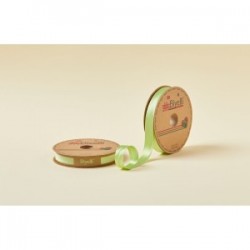 Biye Saten Katlı 056 Fıstık Yeşili 2 Cm 25 Metre %100 Polyester