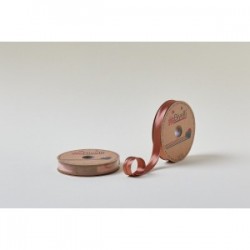 Biye Saten Katlı 064 Kahverengi 2 Cm 25 Metre %100 Polyester