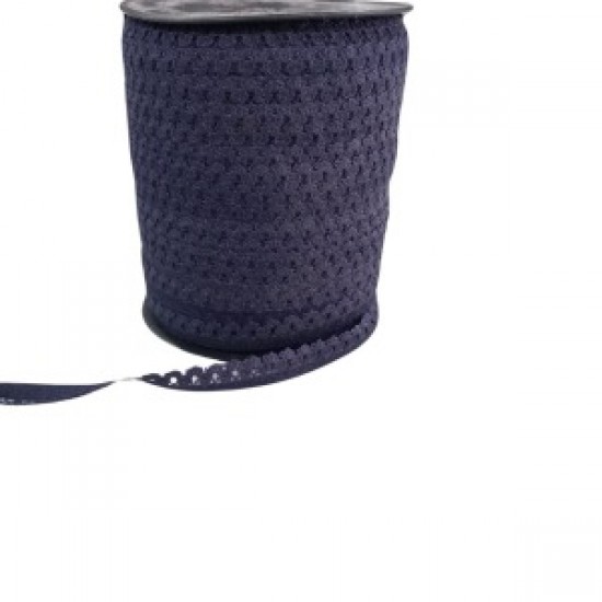 Çamaşır Askısı Şerit En 1 Cm Lacivert 1 Metre