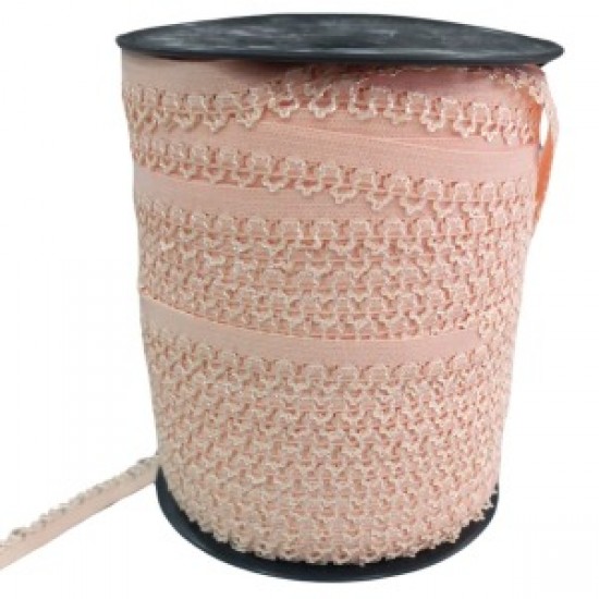 Çamaşır Askısı Şerit En 1 Cm Somon 1 Metre