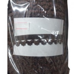 Çamaşır Lastiği Dantelli 1 Cm 75 Metre 1 Top Kahverengi Çamaşır Lastiği Dantelli 1 Cm 75 Metre 1 Top Kahverengi