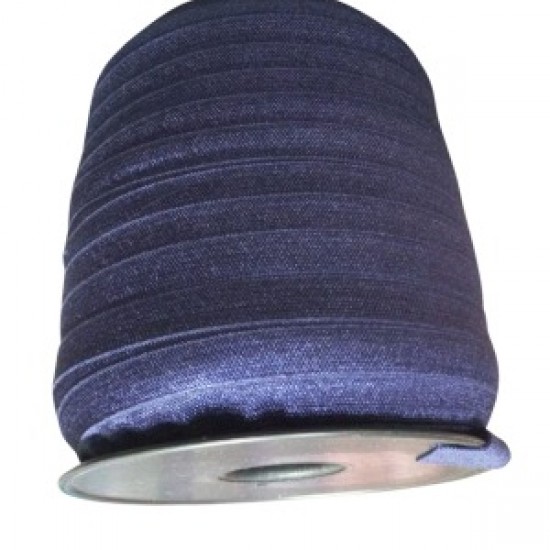 Çamaşır Lastiği Düz 1 Cm  1 Metre Koyu Mor