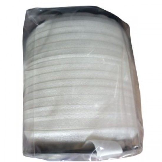 Çamaşır Lastiği Düz 1 Cm  75 Metre 1 Top Ekru