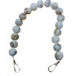 Çanta Askısı 40 Cm Akrilik Yuvarlak Krem Çanta Askısı 40 Cm Akrilik Yuvarlak Krem