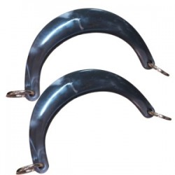 Çanta Sapı Ay Model Siyah Dalgalı 17 Cm Çanta Sapı Ay Model Siyah Dalgalı 17 Cm