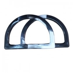 Çanta Sapı D Model Siyah-beyaz 12,5 Cm Çanta Sapı D Model Siyah-beyaz 12,5 Cm