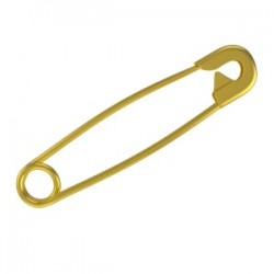 Çengelli İğne 3 Cm Altın Renk 50 Adet Çengelli İğne 3 Cm Altın Renk 50 Adet