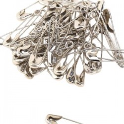 Çengelli İğne 50li Gümüş Kutuda 3cm Çengelli İğne 50li Gümüş Kutuda 3cm