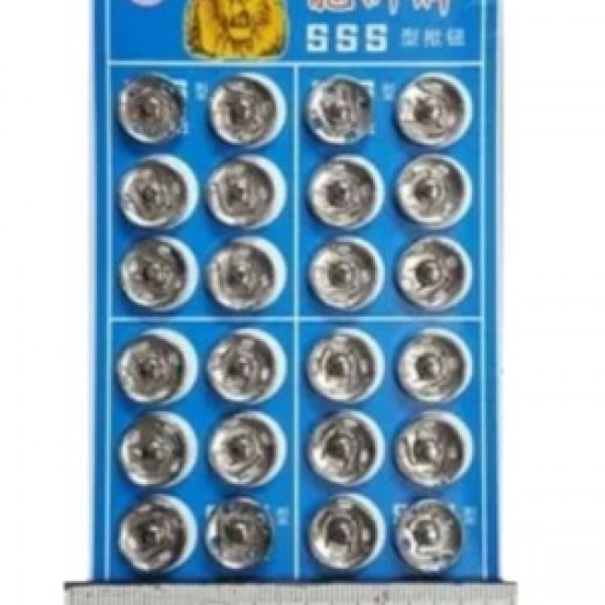 Çıt Çıt Model 2 Numara Metal 24lü