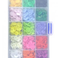 Çıt Çıt Plastik Set Renkli 180 Adet Çıt Çıt Plastik Set Renkli 180 Adet