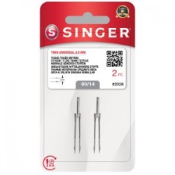 Çift İğne 2mm. (2li Blister/14 No.) Çift İğne 2mm. (2li Blister/14 No.)