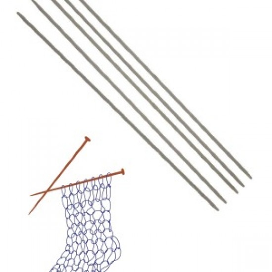 Çorap Şiş Metalize 20 Cm 3 Numara