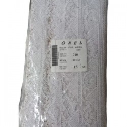 Dantel Polyester Güpür Bant Beyaz 15 Metre En 5 Cm On-740-b Dantel Polyester Güpür Bant Beyaz 15 Metre En 5 Cm On-740-b
