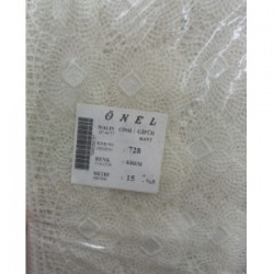 Dantel Polyester Güpür Bant Krem 15 Metre En 6 Cm On-728-kr Dantel Polyester Güpür Bant Krem 15 Metre En 6 Cm On-728-kr