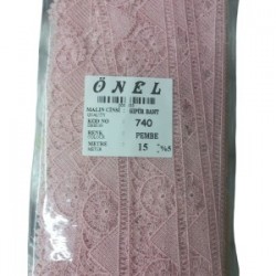 Dantel Polyester Güpür Bant Pembe 15 Metre En 3 Cm On-740-p Dantel Polyester Güpür Bant Pembe 15 Metre En 3 Cm On-740-p