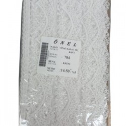 Dantel Polyester Sanal Tül Bant Krem 14,50 Metre En 3 Cm On-784-kr Dantel Polyester Sanal Tül Bant Krem 14,50 Metre En 3 Cm On-784-kr