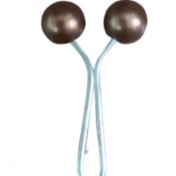 Eşarp Klipsi Top Model Düz Kahverengi 1 Adet Eşarp Klipsi Top Model Düz Kahverengi 1 Adet