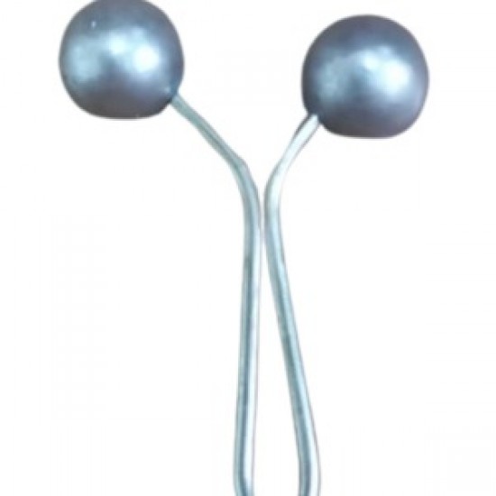 Eşarp Klipsi Top Model Düz Mint 1 Adet