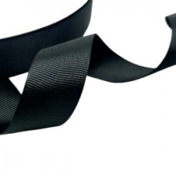 Grogren Kurdele 1 Cm 10 Metre Siyah Grogren Kurdele 1 Cm 10 Metre Siyah