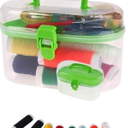 İplik Set Oval Plastik Dikiş Seti İplik Set Oval Plastik Dikiş Seti