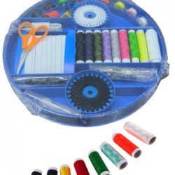 İplik Set Yuvarlak Plastik Dikiş Seti İplik Set Yuvarlak Plastik Dikiş Seti