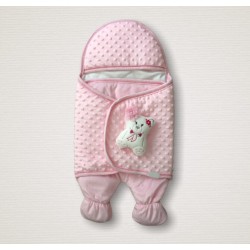 Yenidoğan Oyuncaklı Topçikli Kız Erkek Bebek Ayaklı Kundak Bebek Battaniyesi Yenidoğan Oyuncaklı Topçikli Kız Erkek Bebek Ayaklı Kundak Bebek Battaniyesi