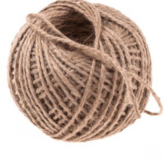 Jut İpi 100 Gr Doğal İp, Çuval İp, Hasır İp, Hasır Renk 4 Adet