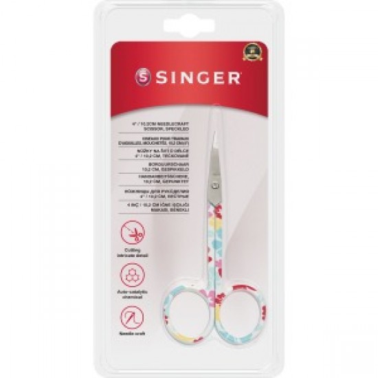 Kıvrık Uçlu Renkli Nakış Makası (4