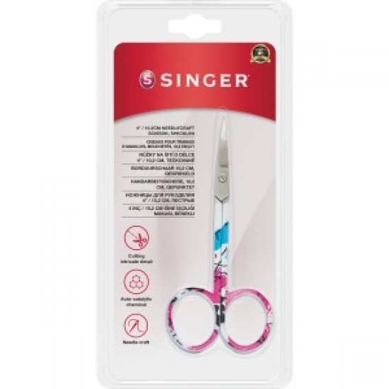 Kıvrık Uçlu Renkli Nakış Makası (4