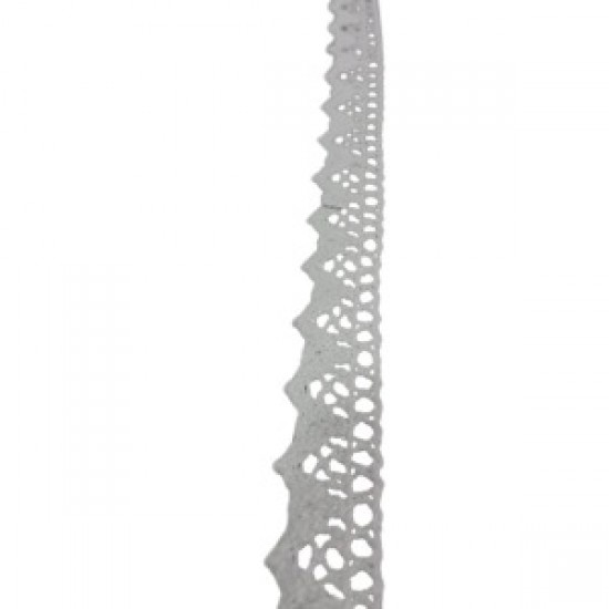 Kopanaki Dantel En 1,5 Cm Beyaz 5 Metre